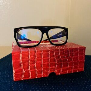 12 Bar Progressive Glasses - GLOSS BLACK / PROGRESSIVES / 1.50